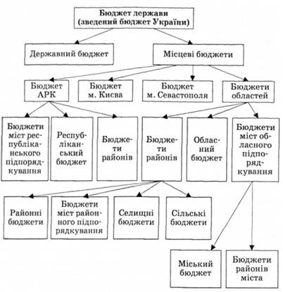 Структура бюджетної системи України