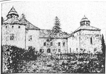 Замок XVII ст. у Завалові. Фото першої половини XX ст.