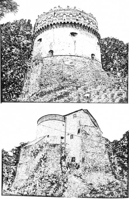 Найдавніша Мурована й Кругла башти Острозького замку