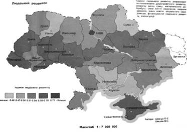 Індекси стану людського розвитку в Україні