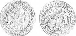 Сигізмунд II Август. Чворак. Срібло. 1569 р.