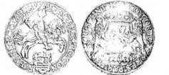 Голландія, Зеландія. Подвійний дукатон. Срібло. 1659 р.