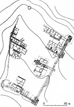 План боспорської фортеці Ілурат
